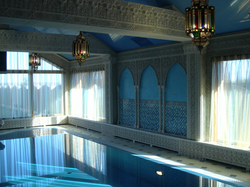 Восточный стиль в интерьере.Портфолио объектов.