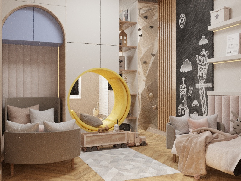 Обложка проекта: Детская комната _варианты