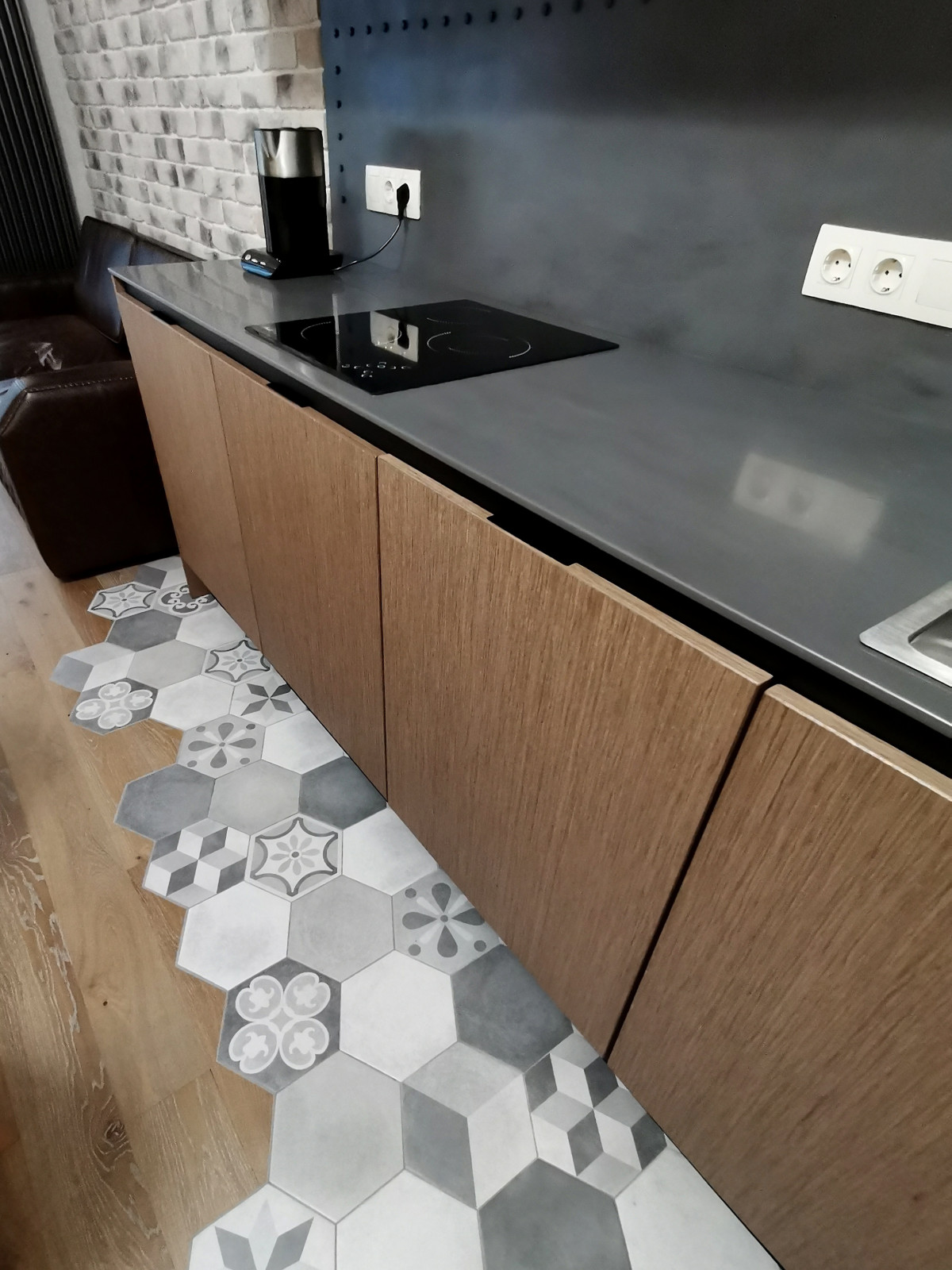 Квартира 70 кв. м в стиле Лофт