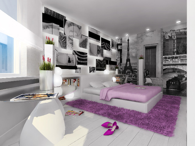 3D проект 1а комнатная квартира "Химки"