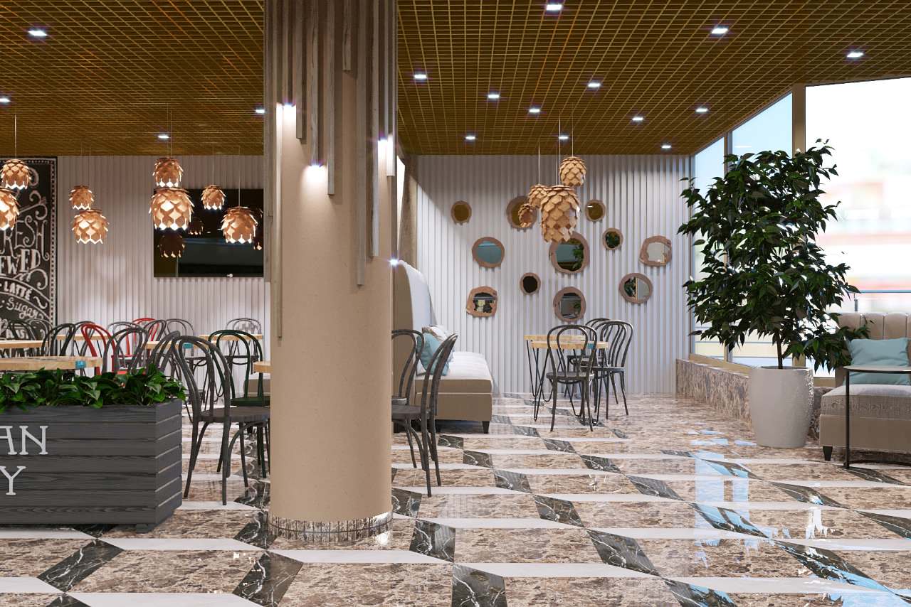 Siberian Story / Арт Пространство ~ дизайн этажа ТЦ