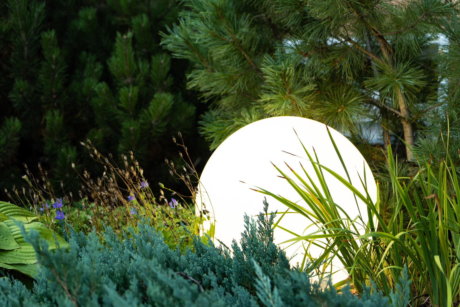 Освещение территории загородного дома