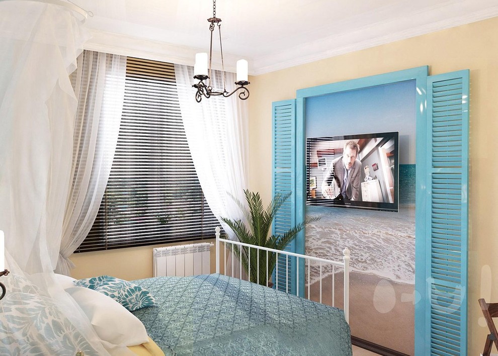 Квартира-студия в Средиземноморском стиле