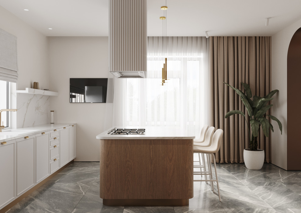 Двухэтажный жилой дом 200м2