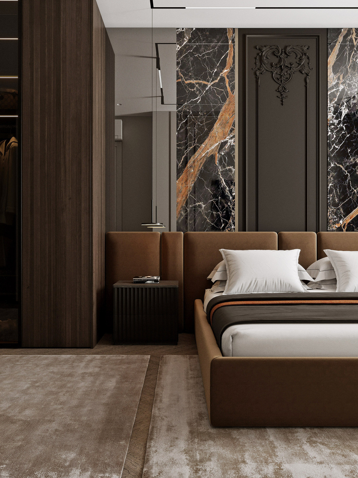 Интерьер в ЖК "Западный порт"