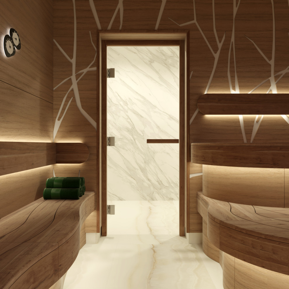 Дизайн-проект сауны "Сказочный лес"