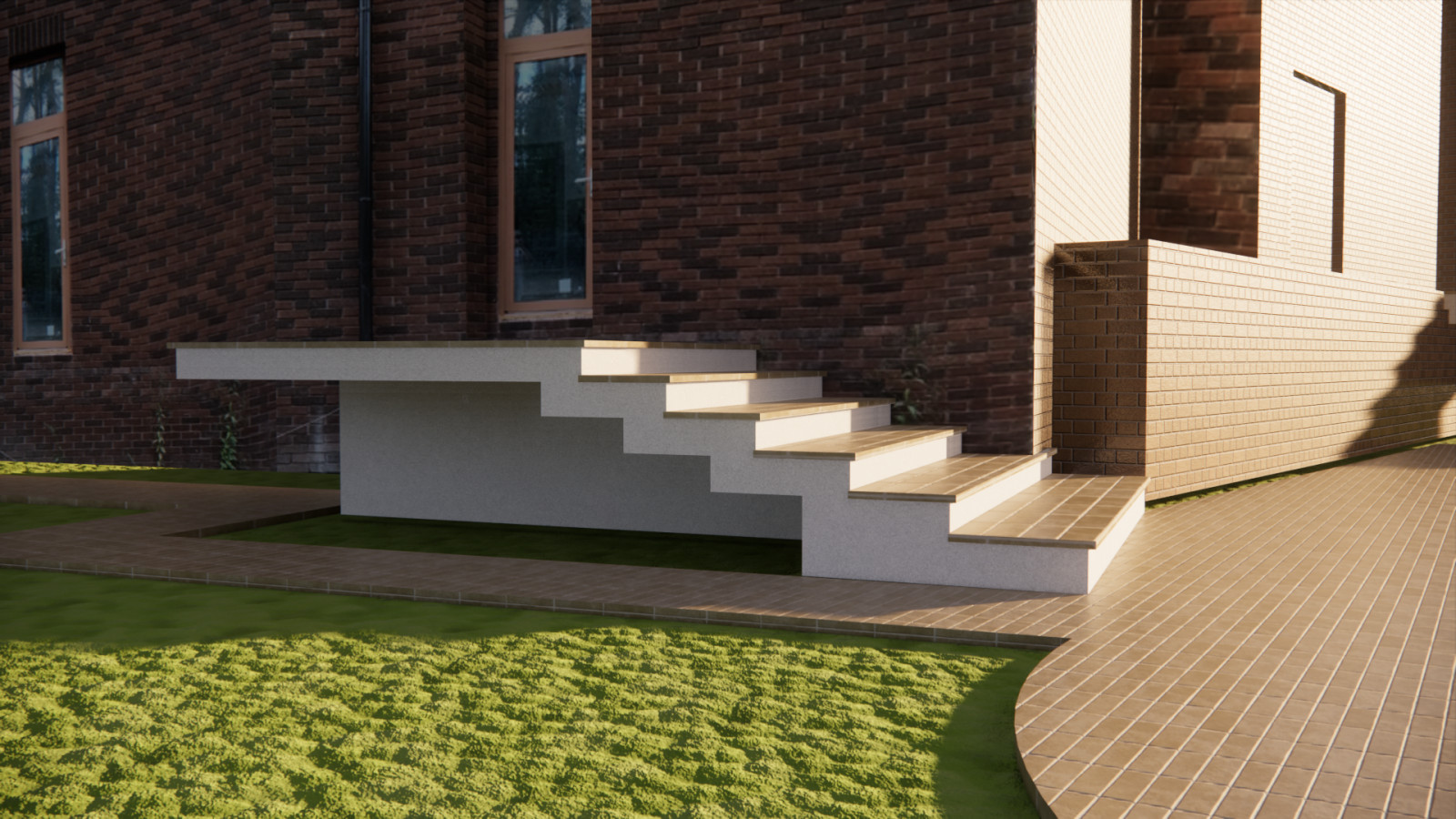 Благоустройство частного сада