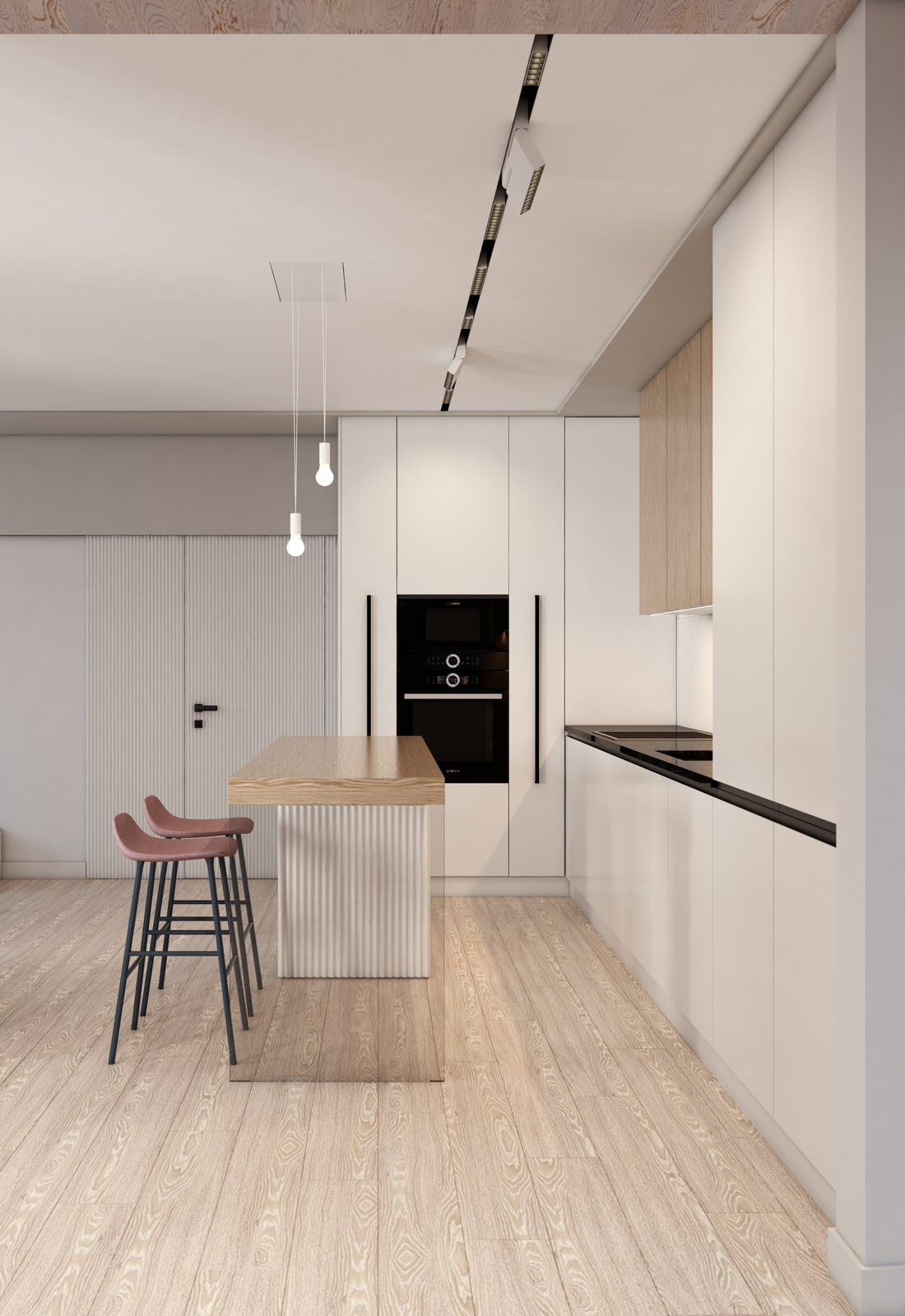 Квартира в Сканди минимализме