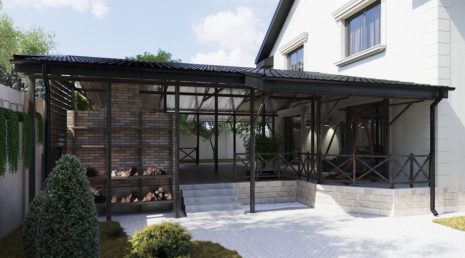 дизайн-проект террасы