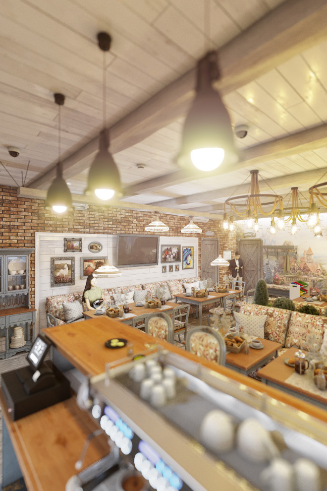 Кафе в стиле прованс