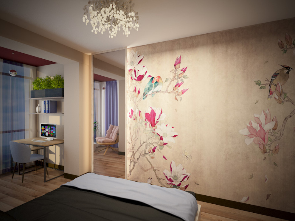 Обложка проекта: квартира для молодой пары в Химках