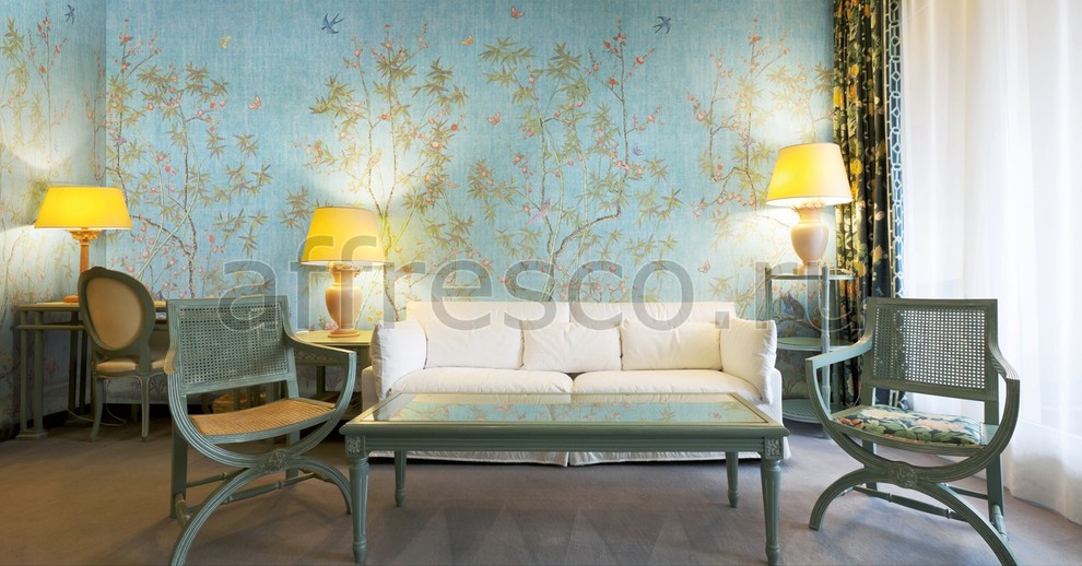 Фрески и фотообои в интерьере