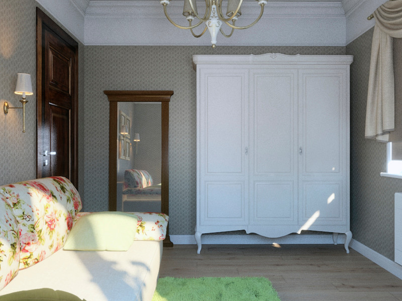 Современный взгляд на классический интерьер