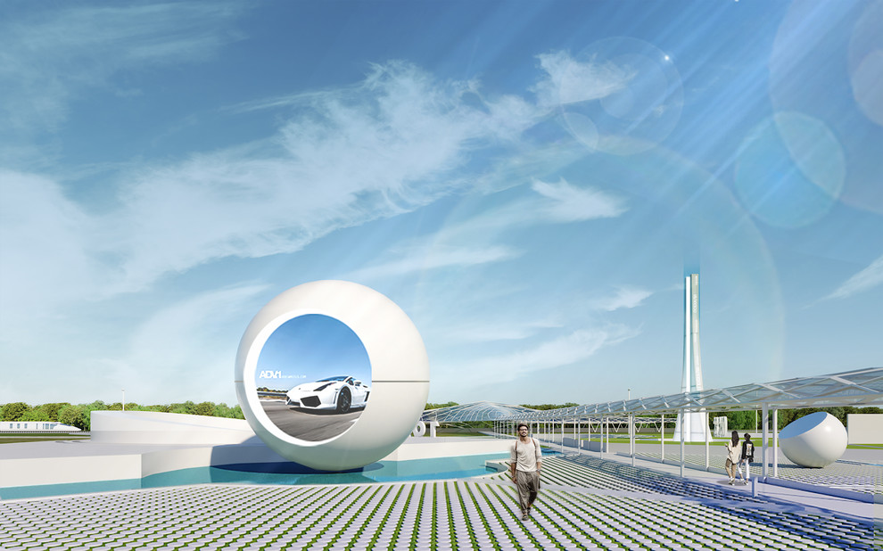 Концепция благоустройства территории аэропорта «Гагарин»