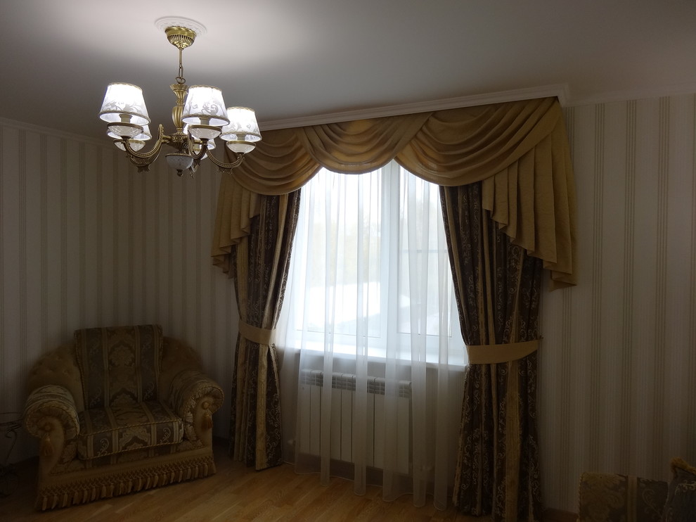 Благородная классика. Загородный дом. Гостевая комната.