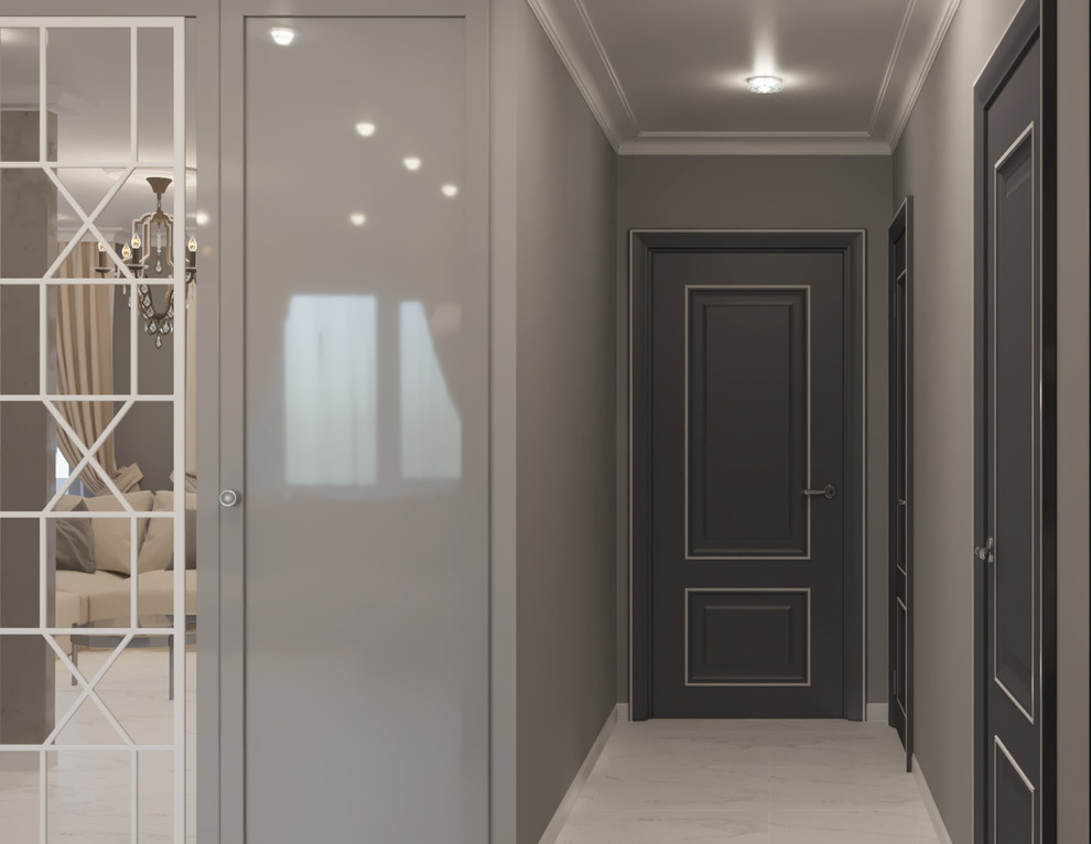 Интерьер в серых тонах