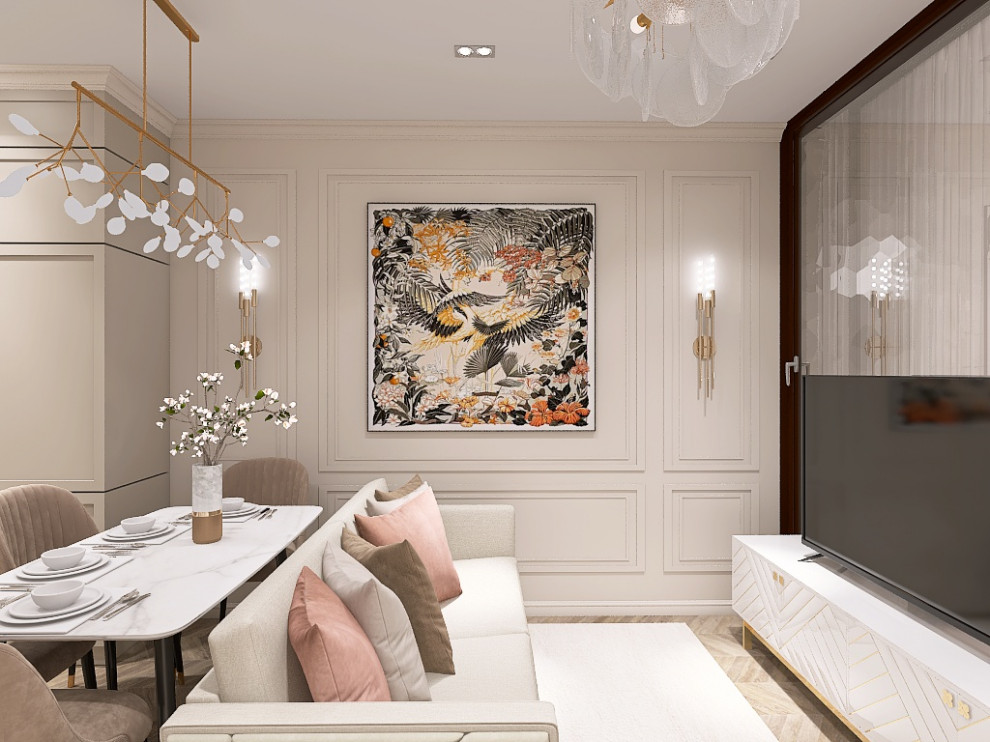 Дизайн-проект 2х комнатной квартиры