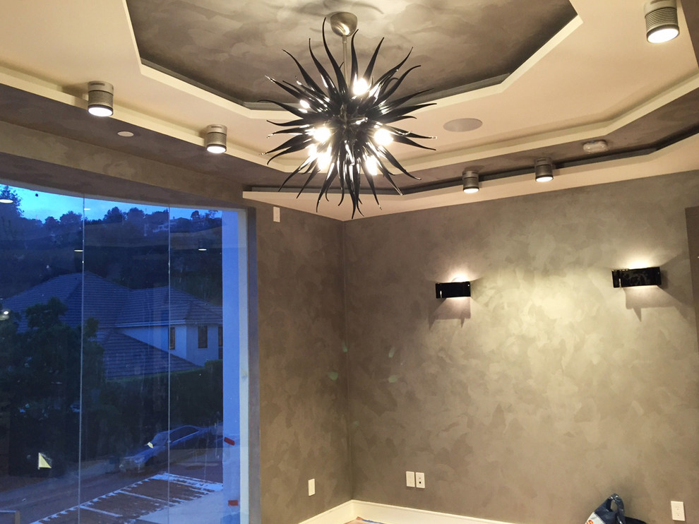 Беверли Хиллз - Лос Анджелес. Дизайн интерьера в современном стиле.