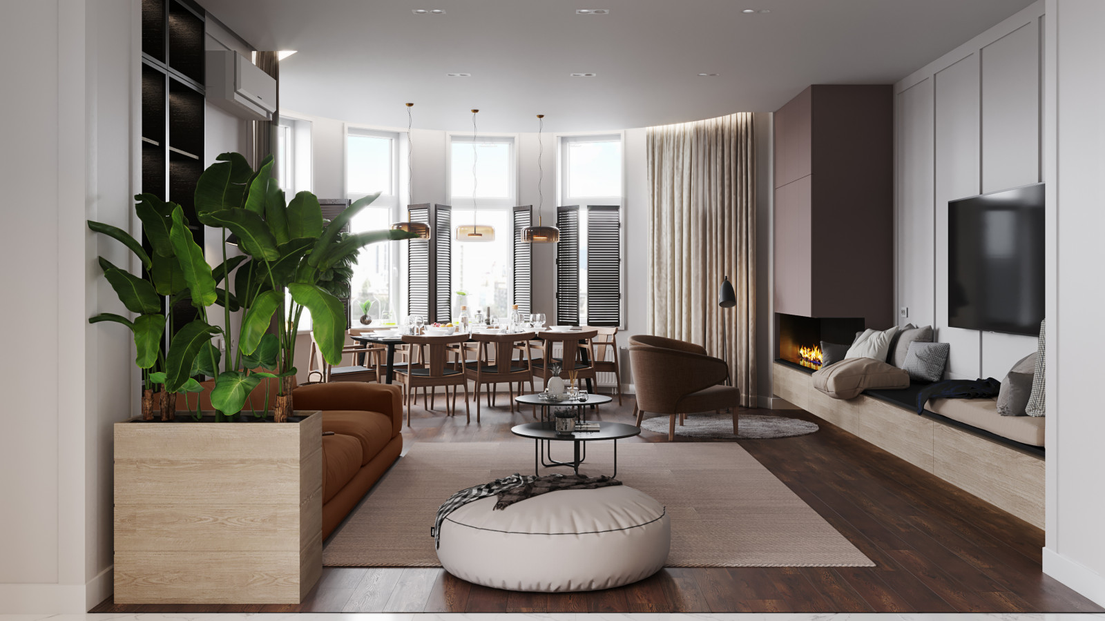 Дизайн проект интерьера квартиры в г. Киев