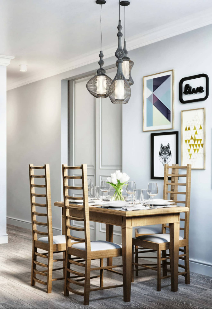 Дизайн и ремонт квартиры в ЖК «Ленинградский» — Всё и сразу