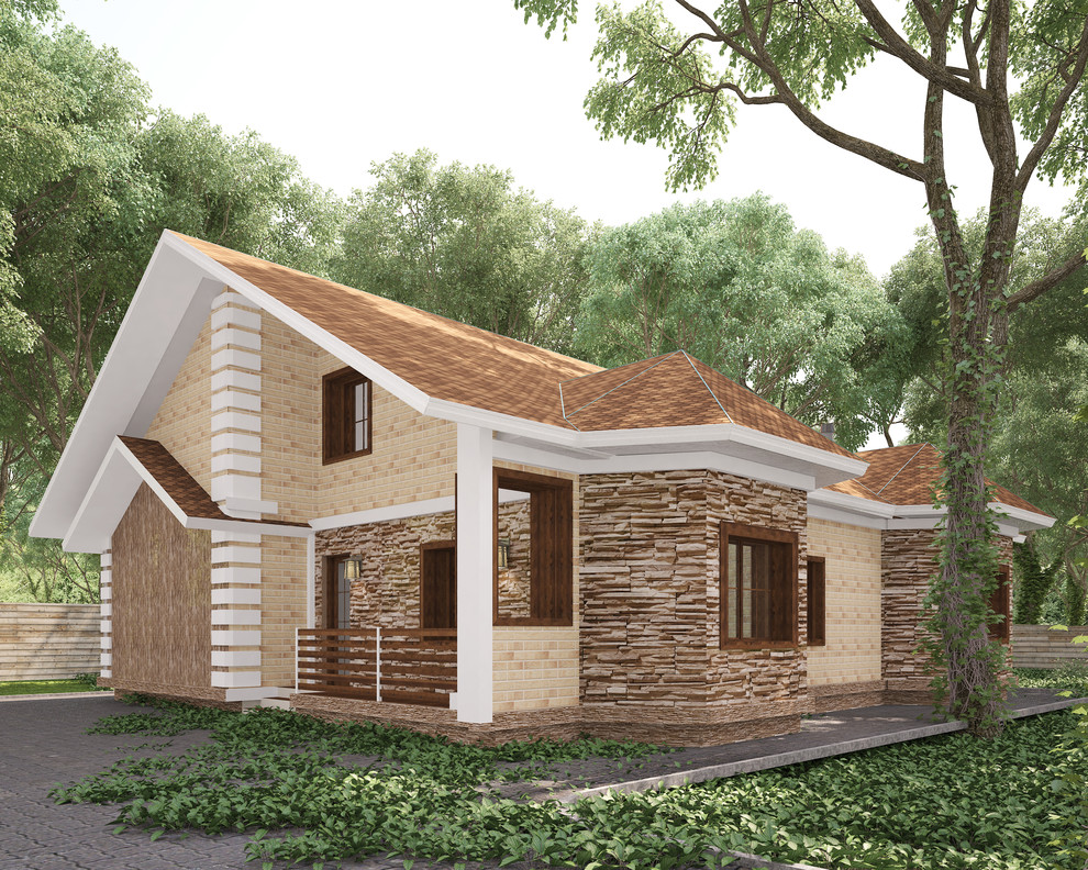 Загородный дом в лесу