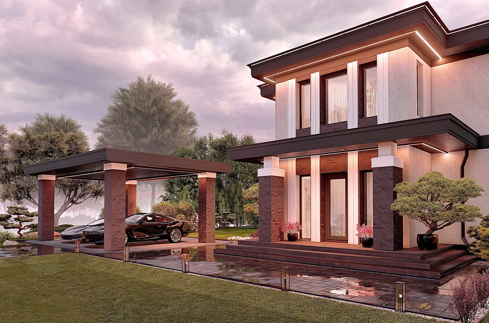 Обложка проекта: Проект загородного дома