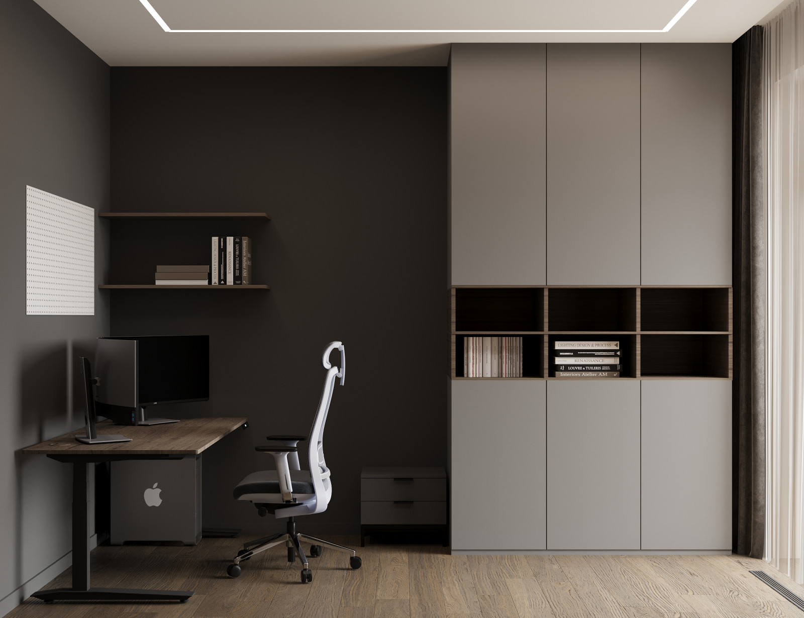 Дизайн 2-комнатной квартиры в ЖК Лермонтовский 54