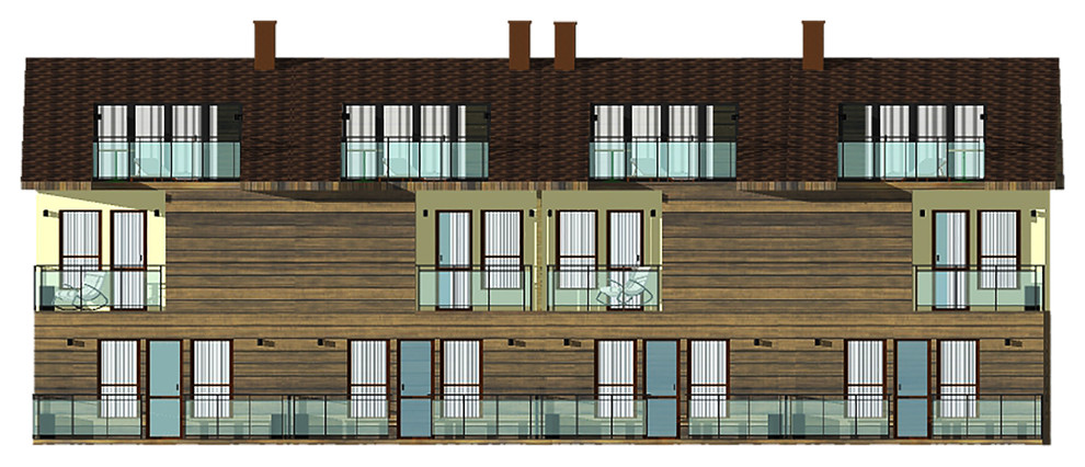 Архитектурное проектирование Таунхаусов