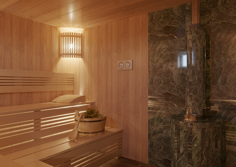 Двухэтажная баня