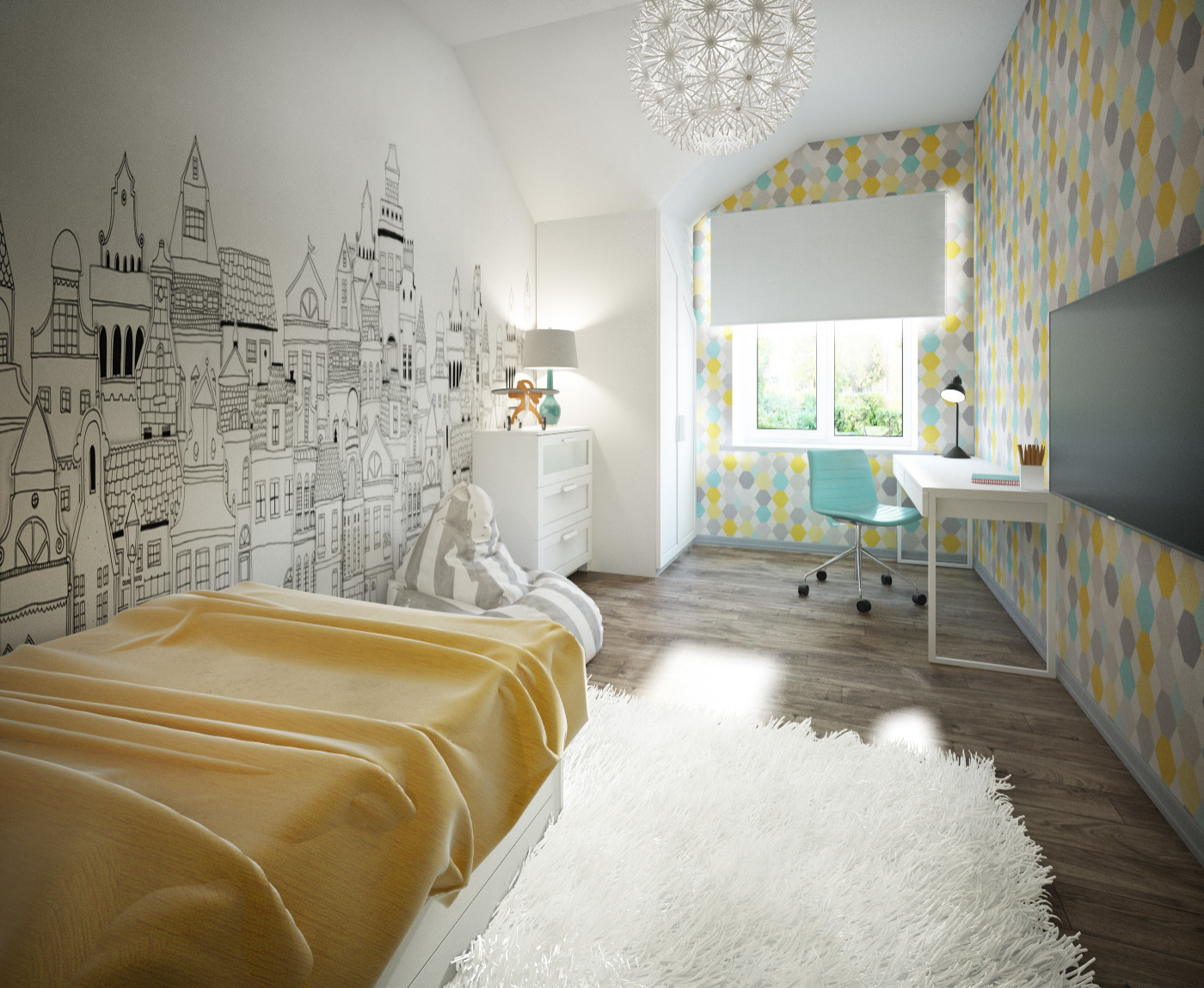 Дизайн интерьера таунхауса