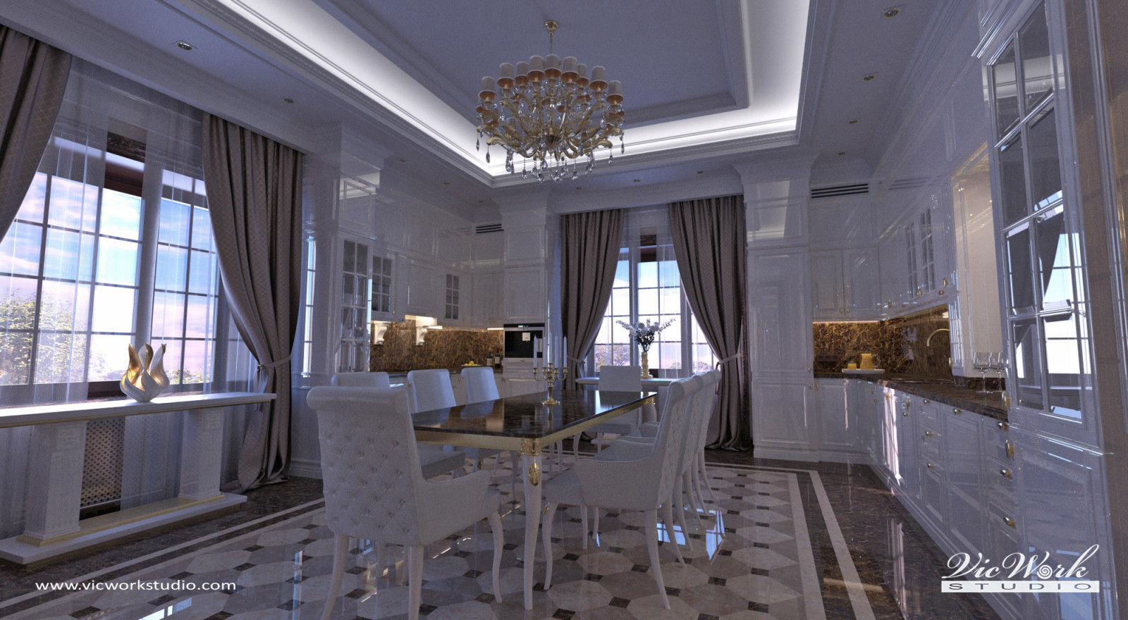 Dining room. H Residence