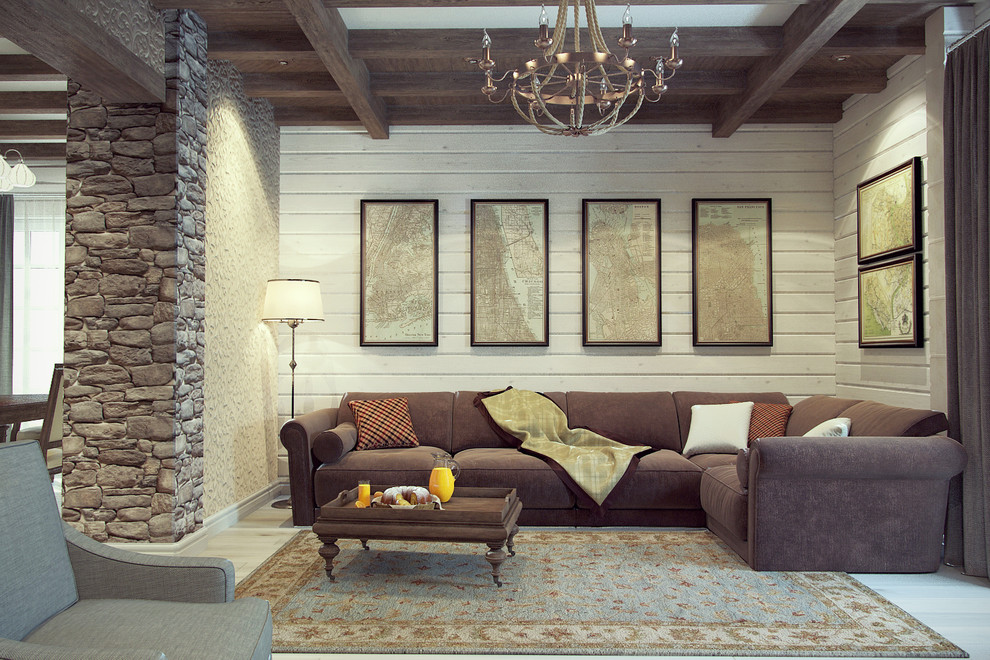 Дом в стиле кантри в коттеджном поселке "Заповедник"