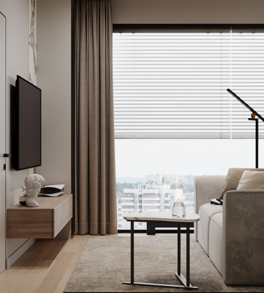 Интерьер квартиры в ЖК "Метрополия"