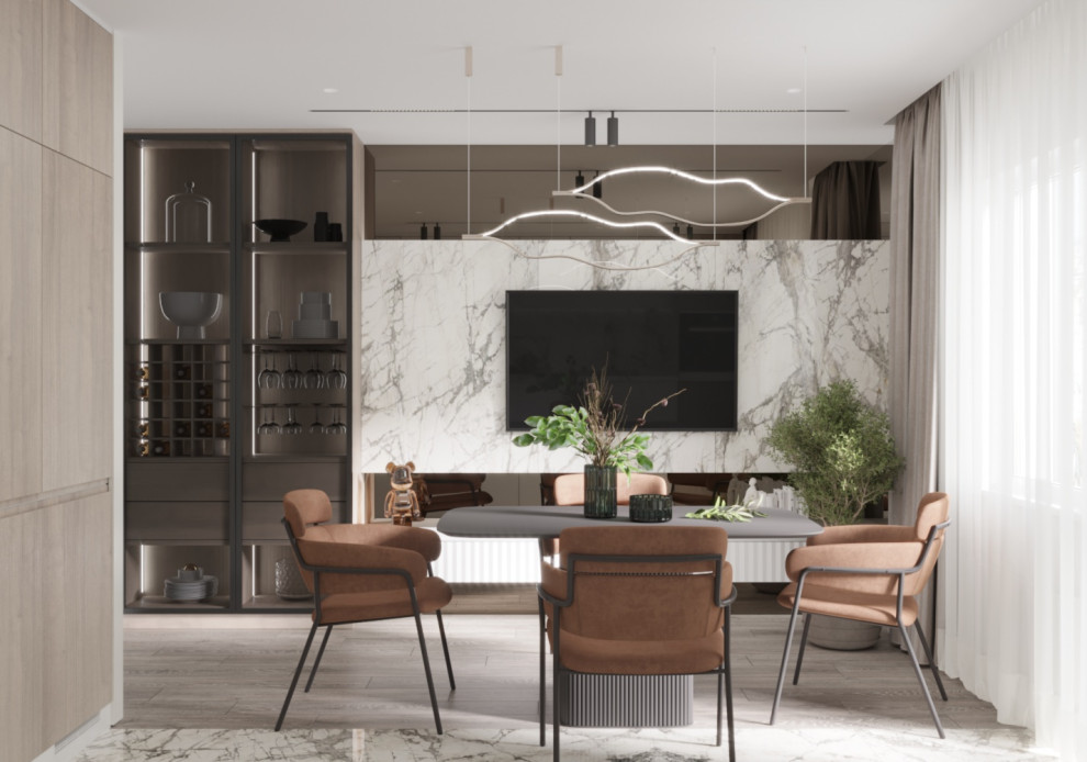 Обложка проекта: Светлая кухня