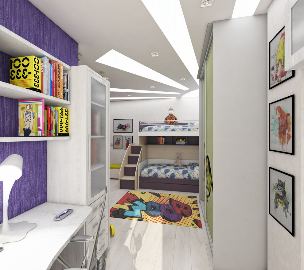 Дизайн интерьеров трёхкомнатной квартиры. Современный стиль.