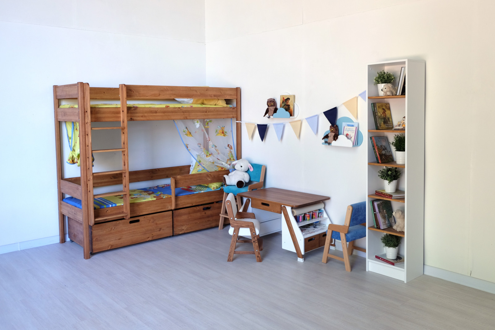 Комната мальчика от 5 лет