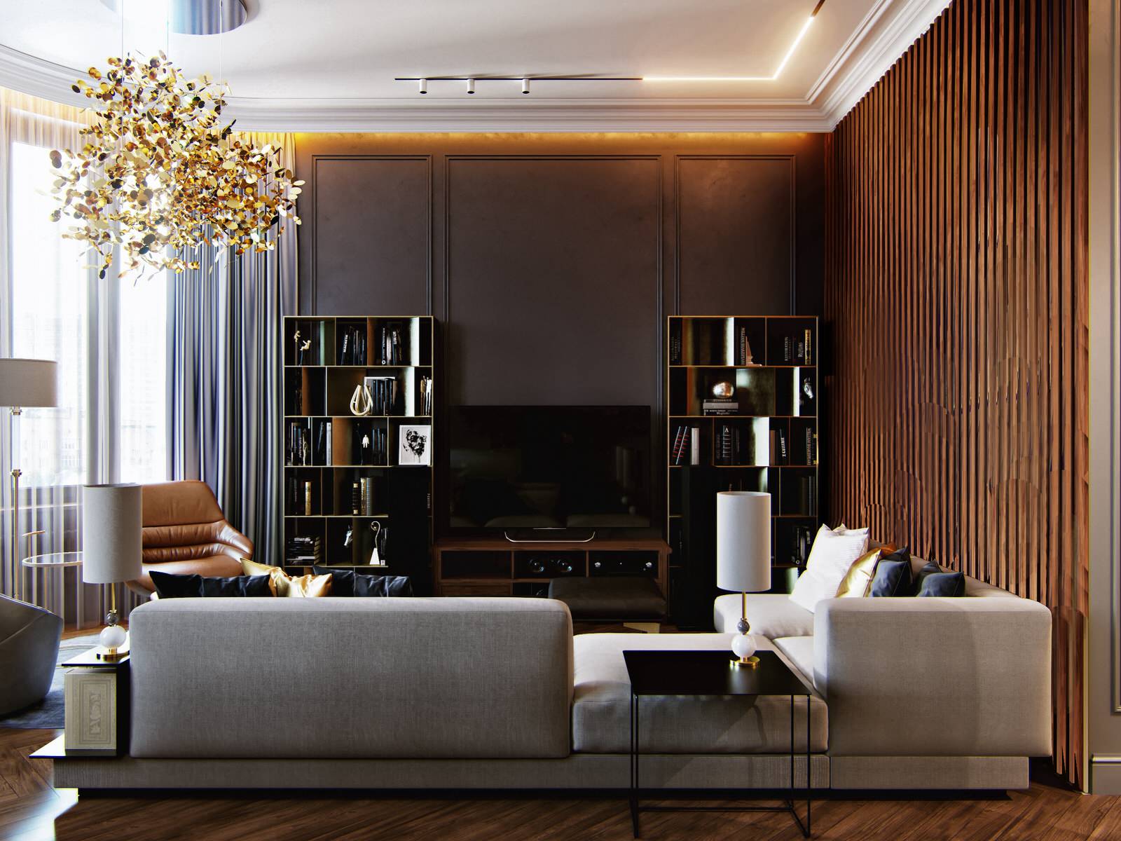 Обложка проекта: Интерьер квартиры в ЖК Символ 100м2