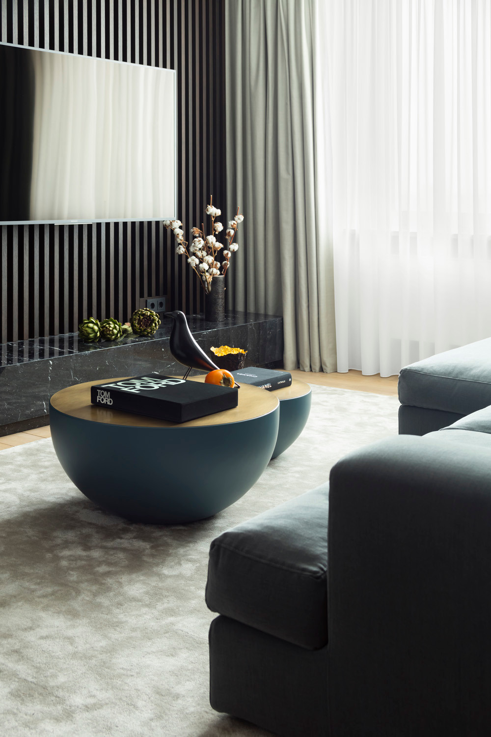 Интерьеры апартаментов на Мосфильмовкой улице