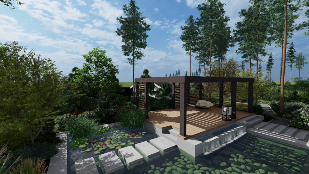 СОВРЕМЕННАЯ ИНТЕРПРЕТАЦИЯ ТРАДИЦИОННОГО ВОСТОЧНОГО САДА.