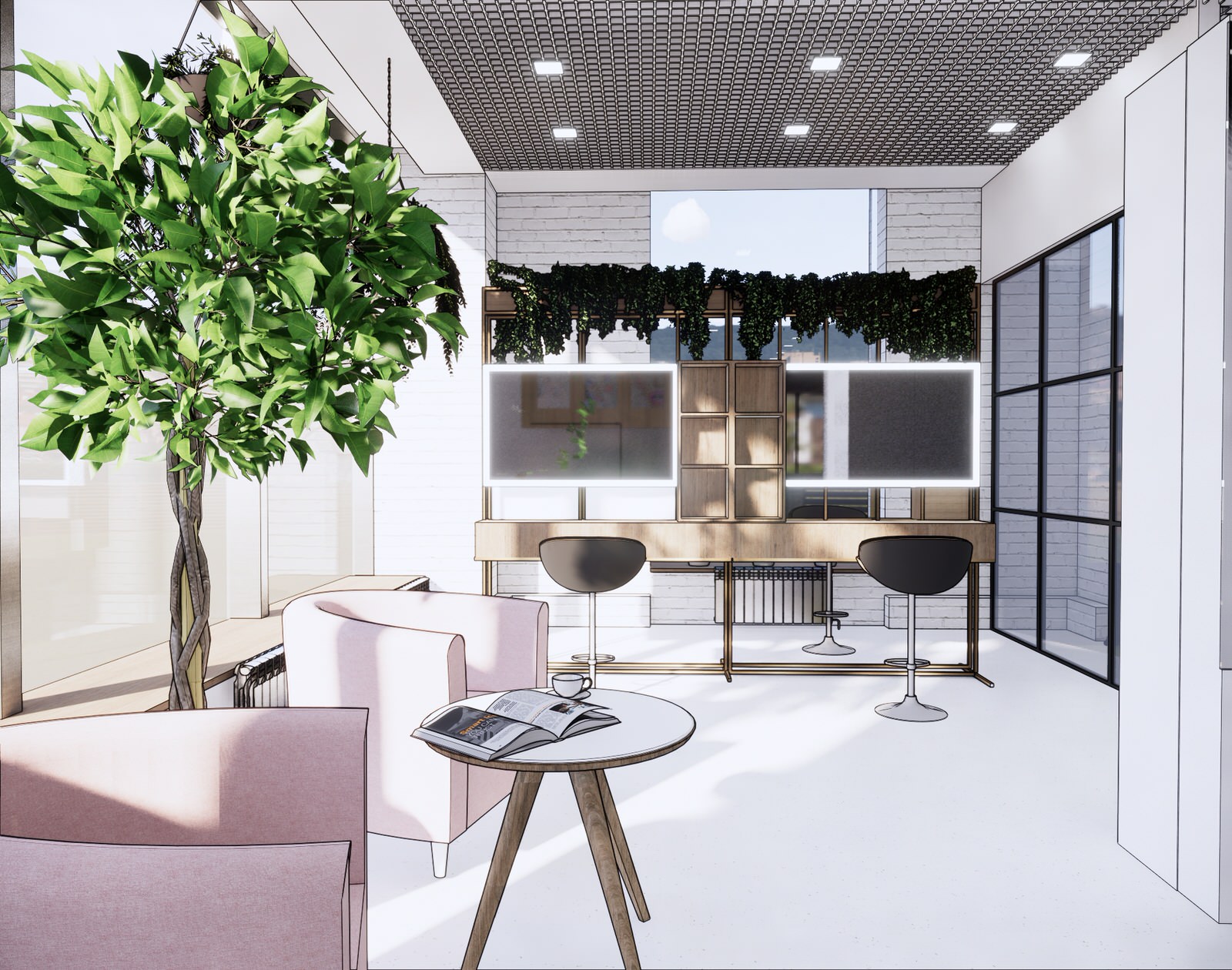 Обложка проекта: Салон красоты в б/ц "Адмирал"