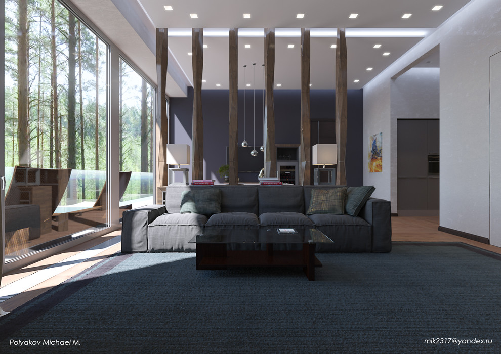 Сосновый бор в жк "Парк Рублево"