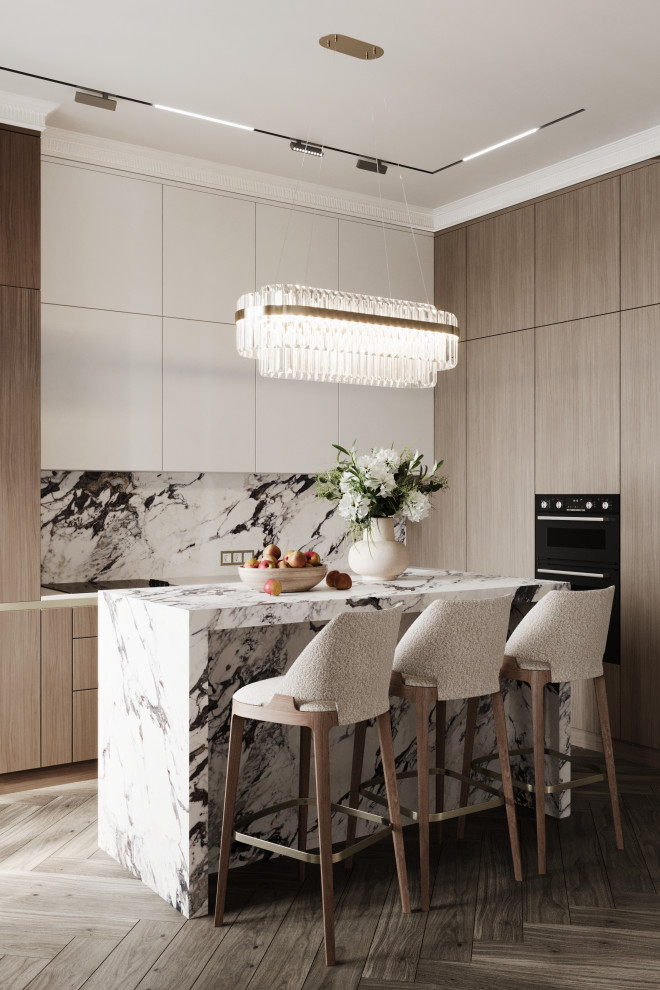 Дизайн интерьера квартиры в жилом комплексе "Сердце Столицы"