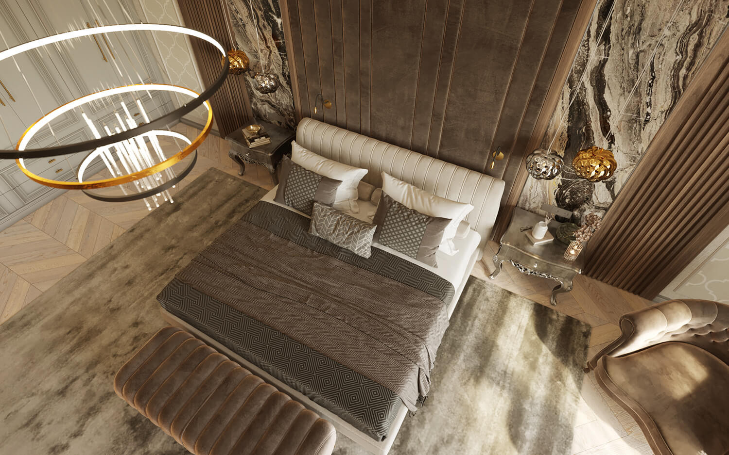 Дизайн интерьера жилого дома. Современная классика.