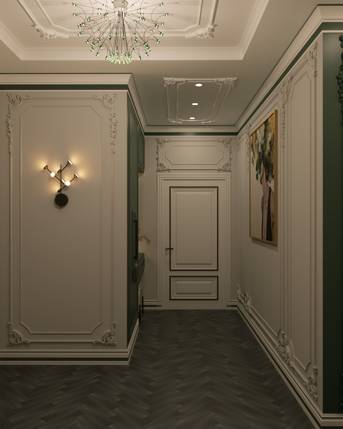 Прихожая ЖК Суббота "Пальмовая ветвь"