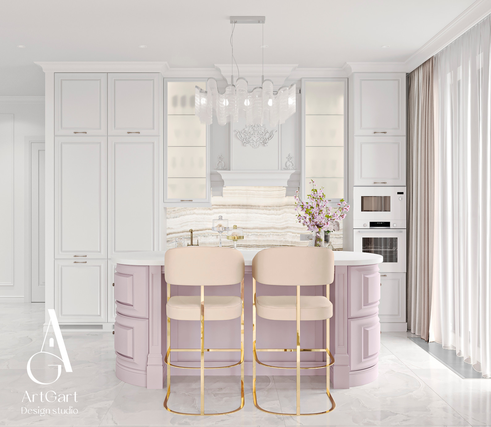 Дизайн квартиры в ЖК  Spires