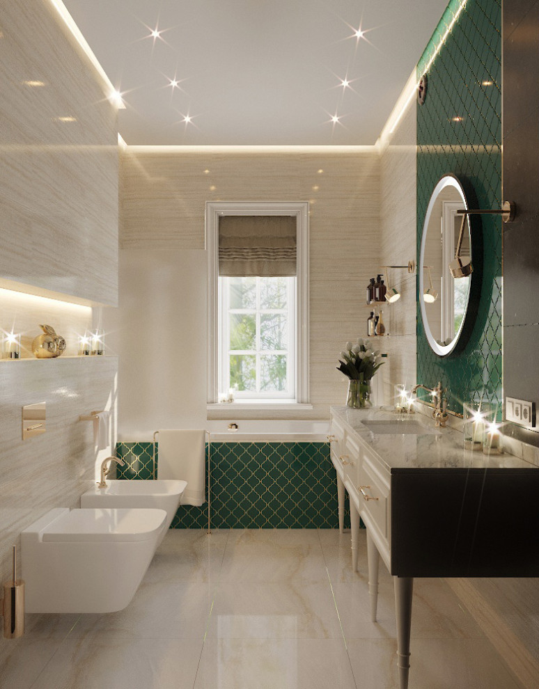 Обложка проекта: Интерьеры загородного дома в ЖК Олимпийский