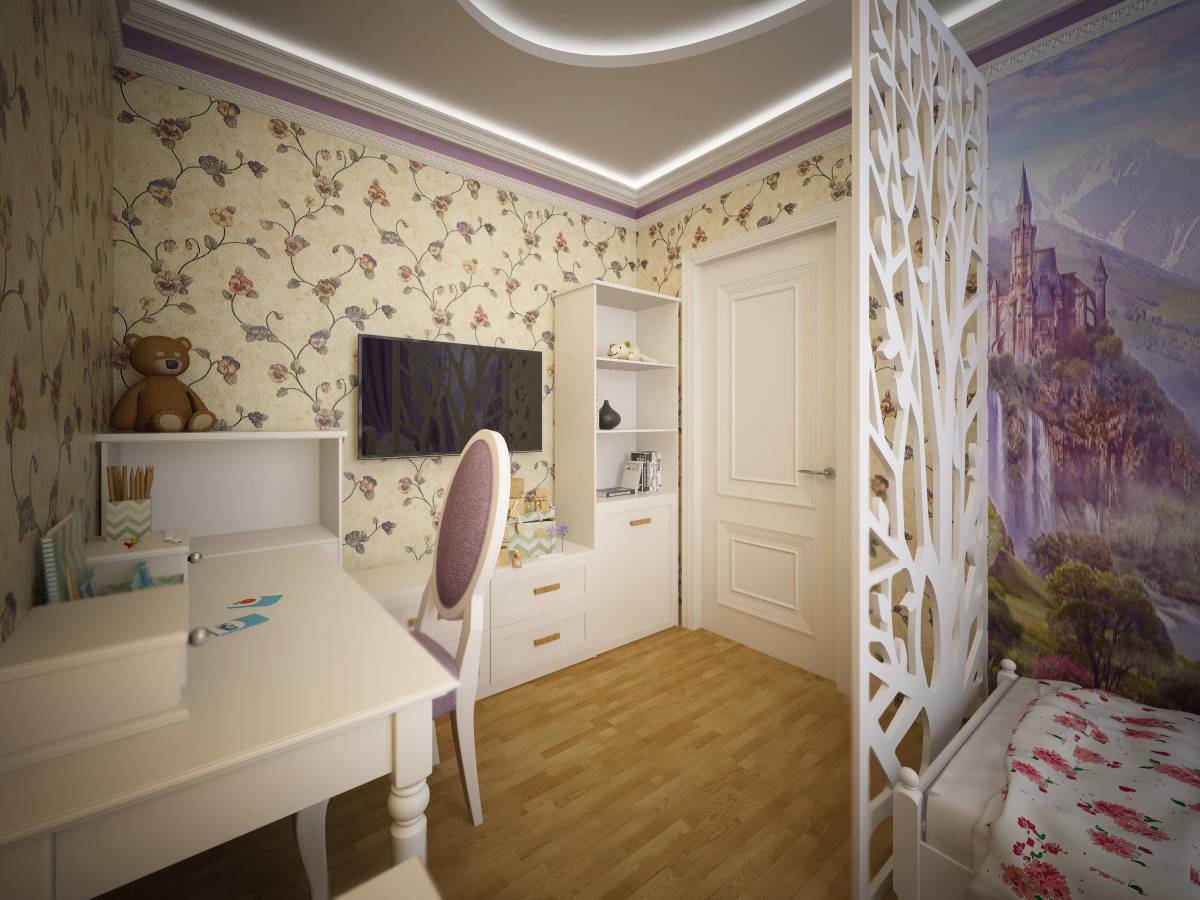 Обложка проекта: Детская спальня