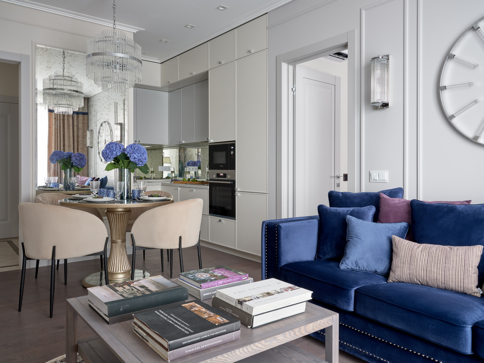 Черничный мильфей. Дизайнер Татьяна Астафьева.