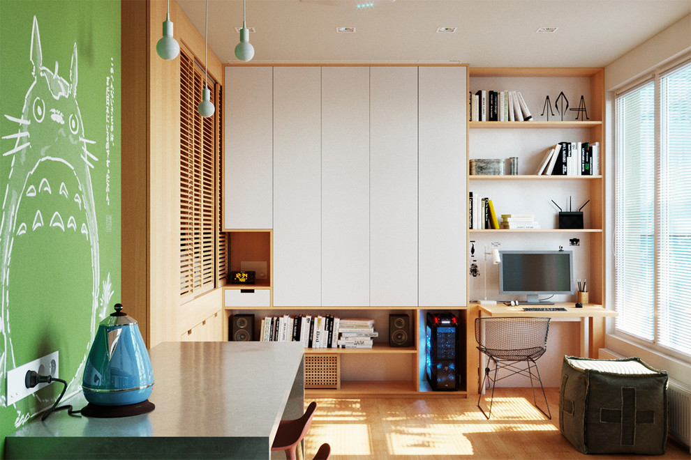 Проект интерьера квартиры - студии «Оригами», Санкт - Петербург /43м2