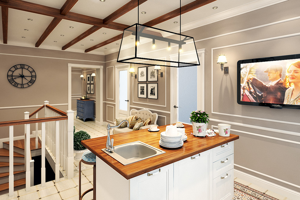 Двухуровневая квартира в Рыбинске - Кухня и коридор